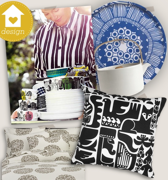 marimekko crate and barrel store Sarah Hearts