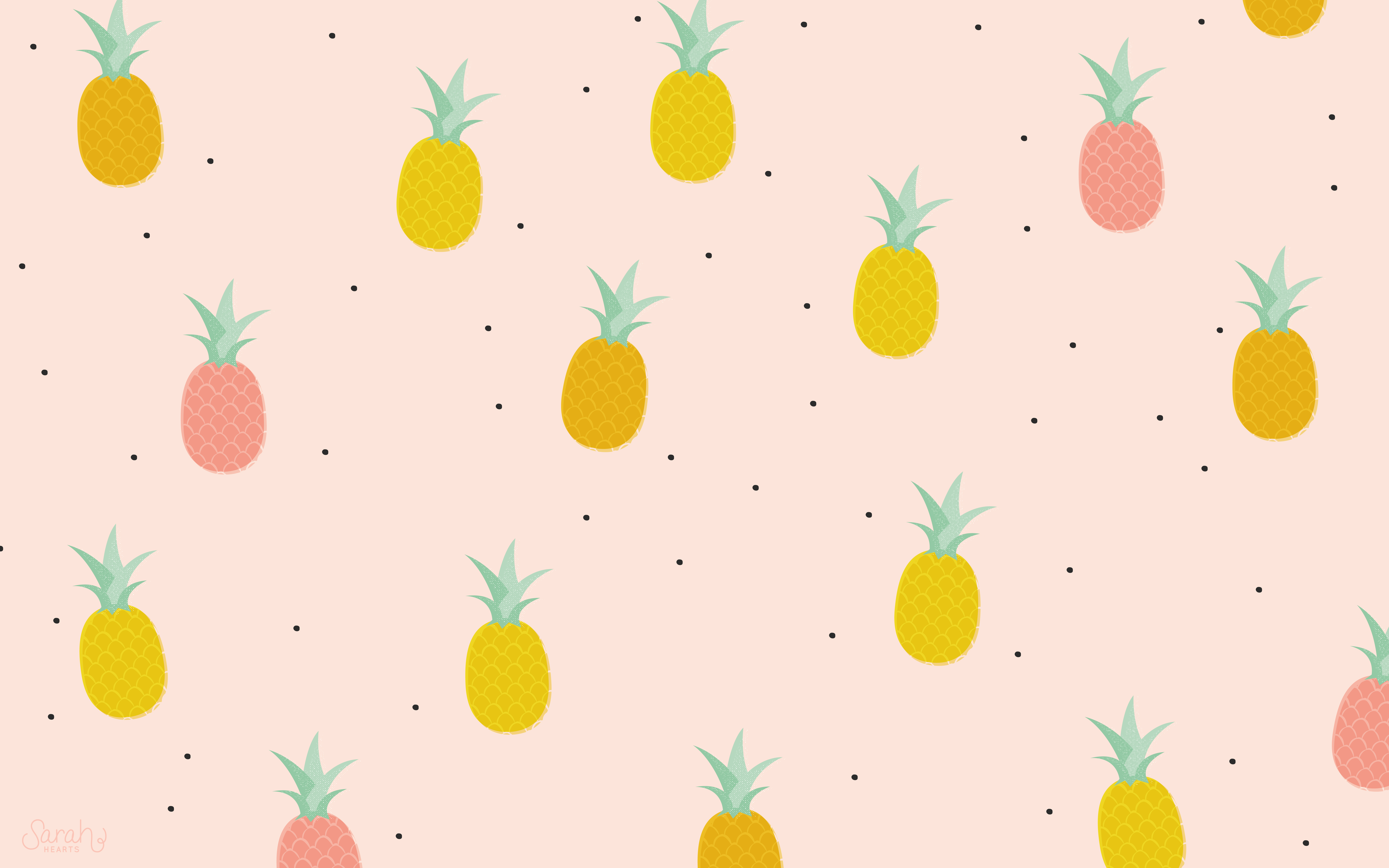 Cute Pineapple Wallpaper Desktop Wallpapers Hd Background Cute Pictures Of Pineapples  Background Image And Wallpaper for Free Download