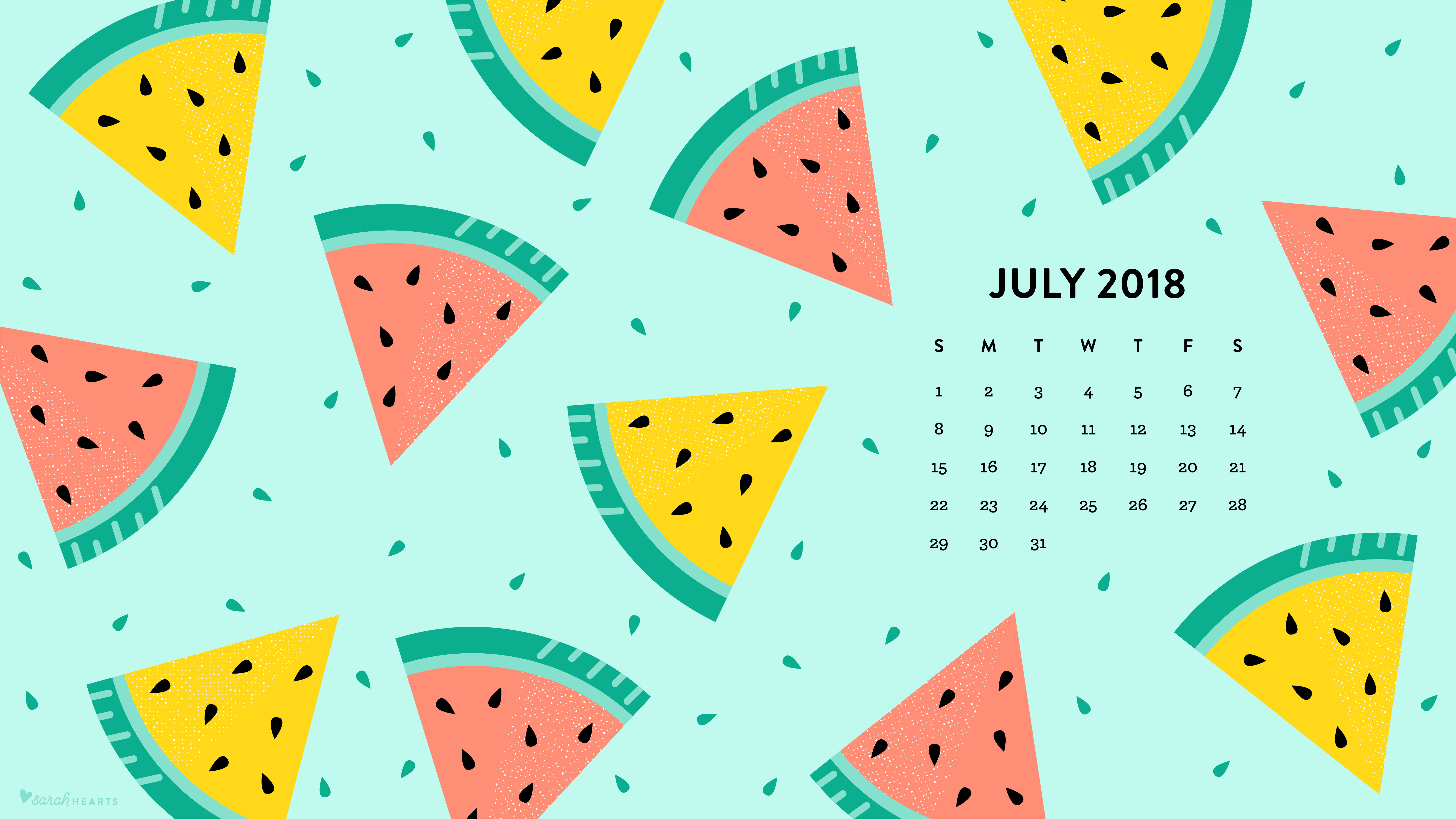 july-2018-watermelon-calendar-wallpaper-sarah-hearts