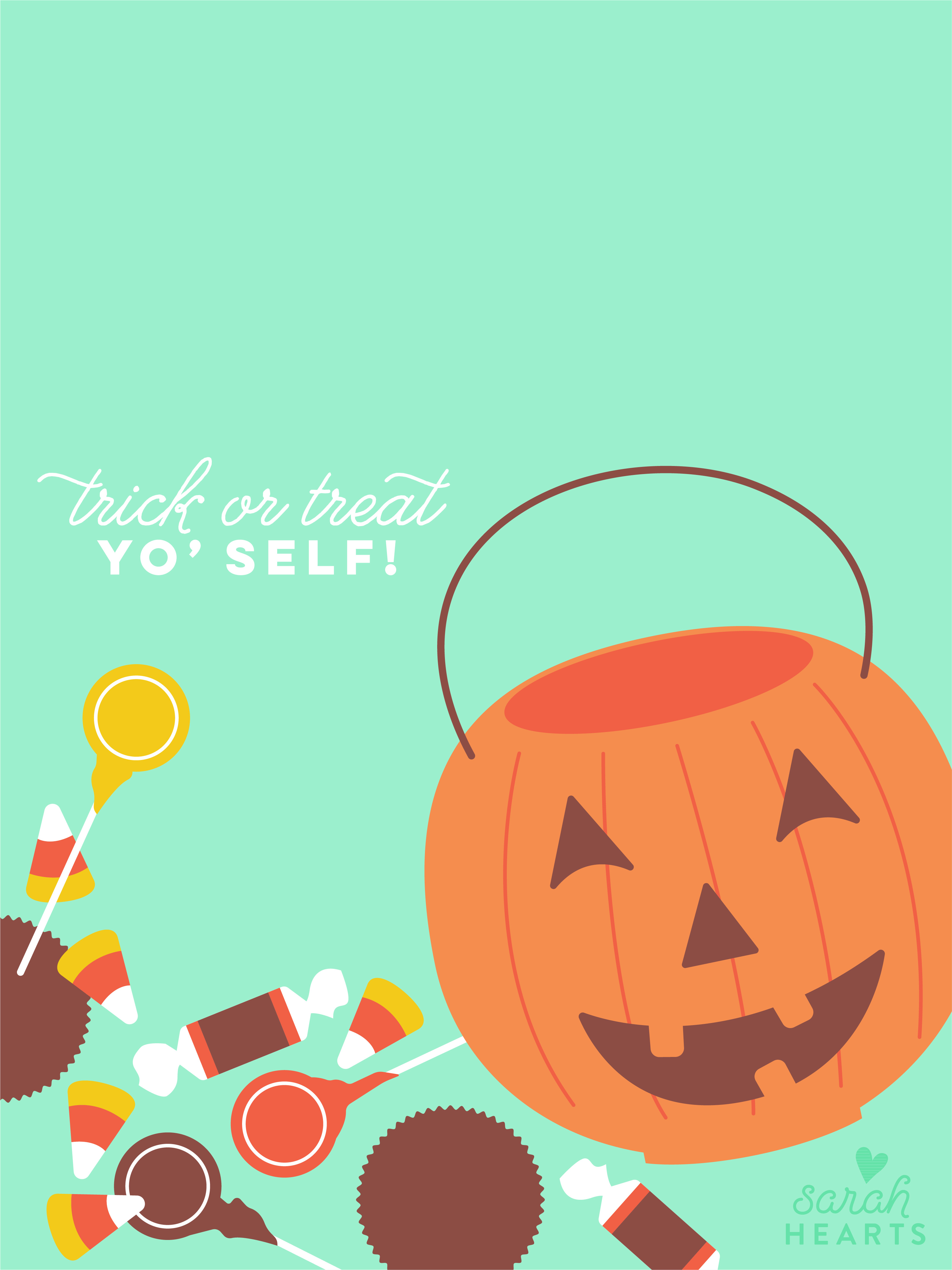Chào mừng mùa lễ Halloween với lịch 2018 tháng 10 vô cùng đáng yêu từ Sarah Hearts. Bắt đầu từ hình nền kẹo màu sắc trung tính cho đến những nét vẽ đáng yêu. Sẽ là một lựa chọn tuyệt vời cho bạn trong năm nay.