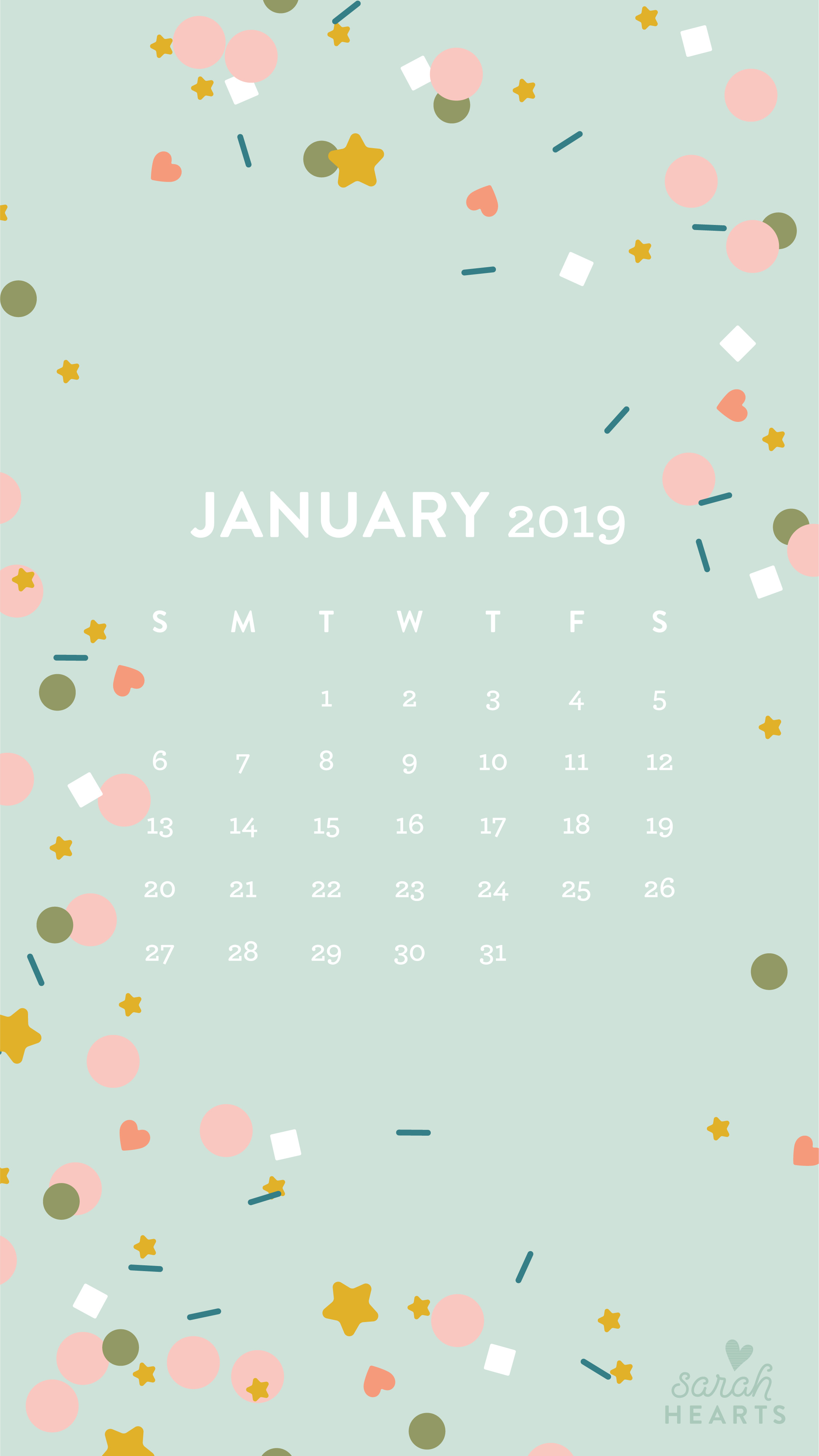 January FREE Printable and iphone Wallpaper Downloads  CREATIVE CAIN CABIN