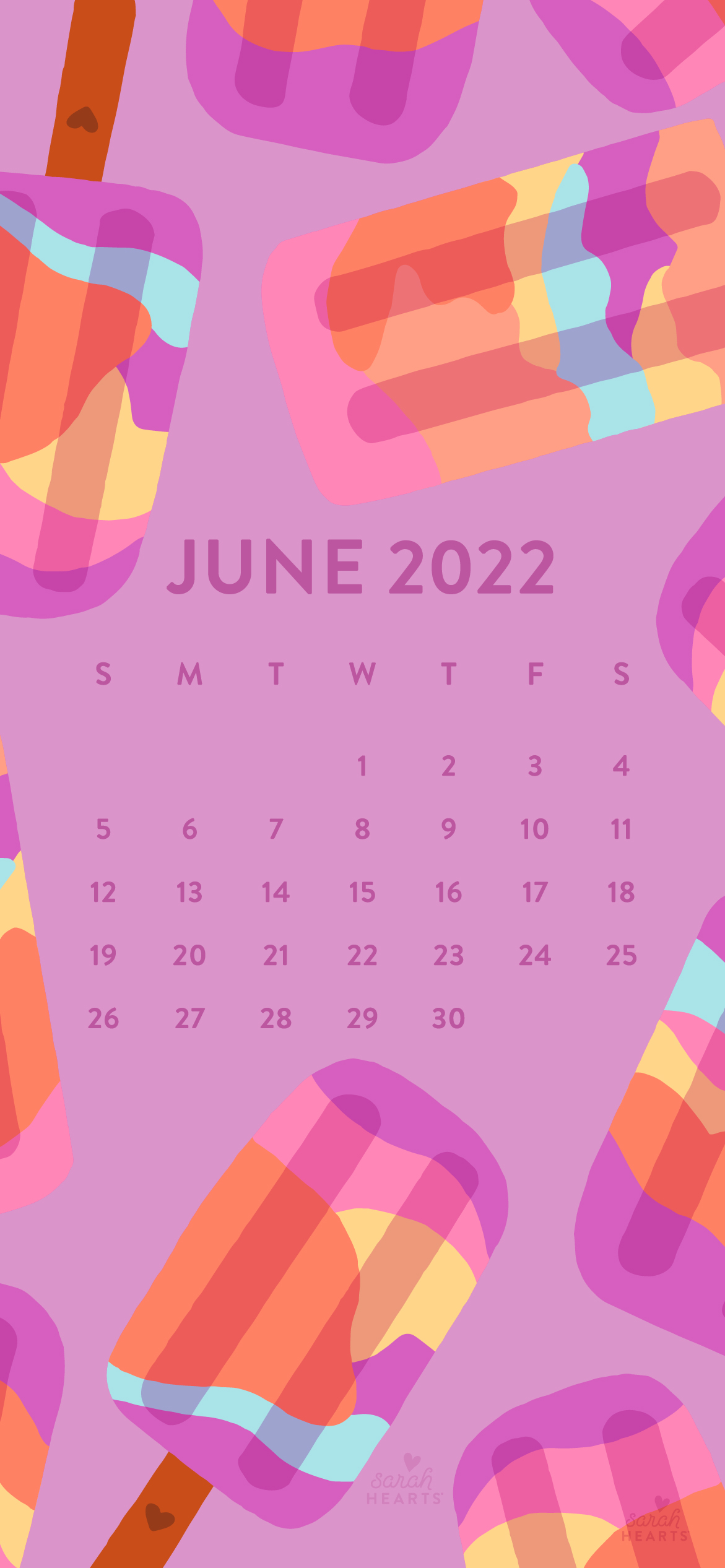 July 2022 Wallpaper with Calendar for iPhone and Desktop